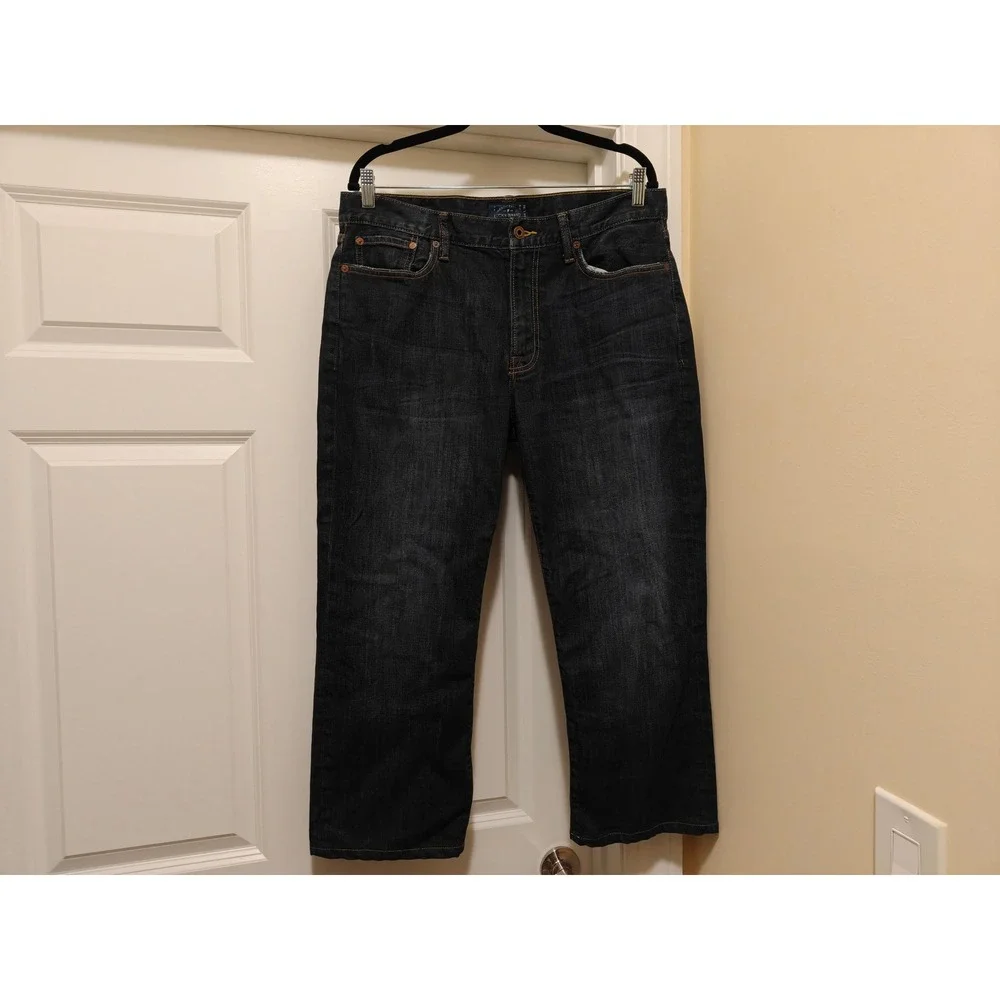 Lucky Brand Men’s Straight Jeans - Dark Blue
